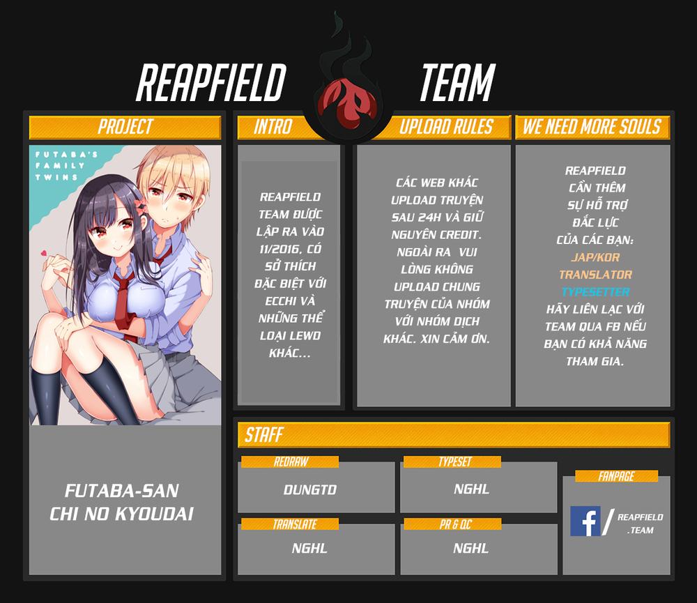 Futaba-San Chi No Kyoudai Chapter 5 - Trang 0