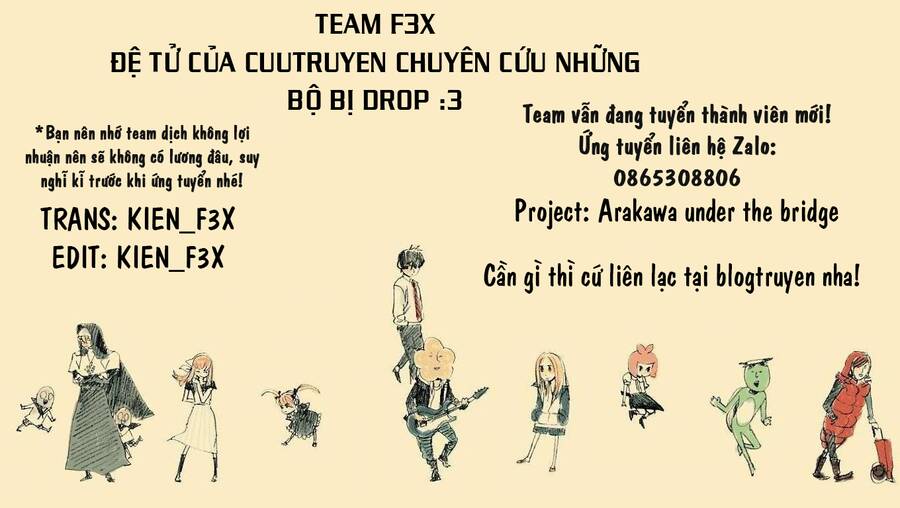 Arakawa Under The Bridge Chapter 76 - Trang 0