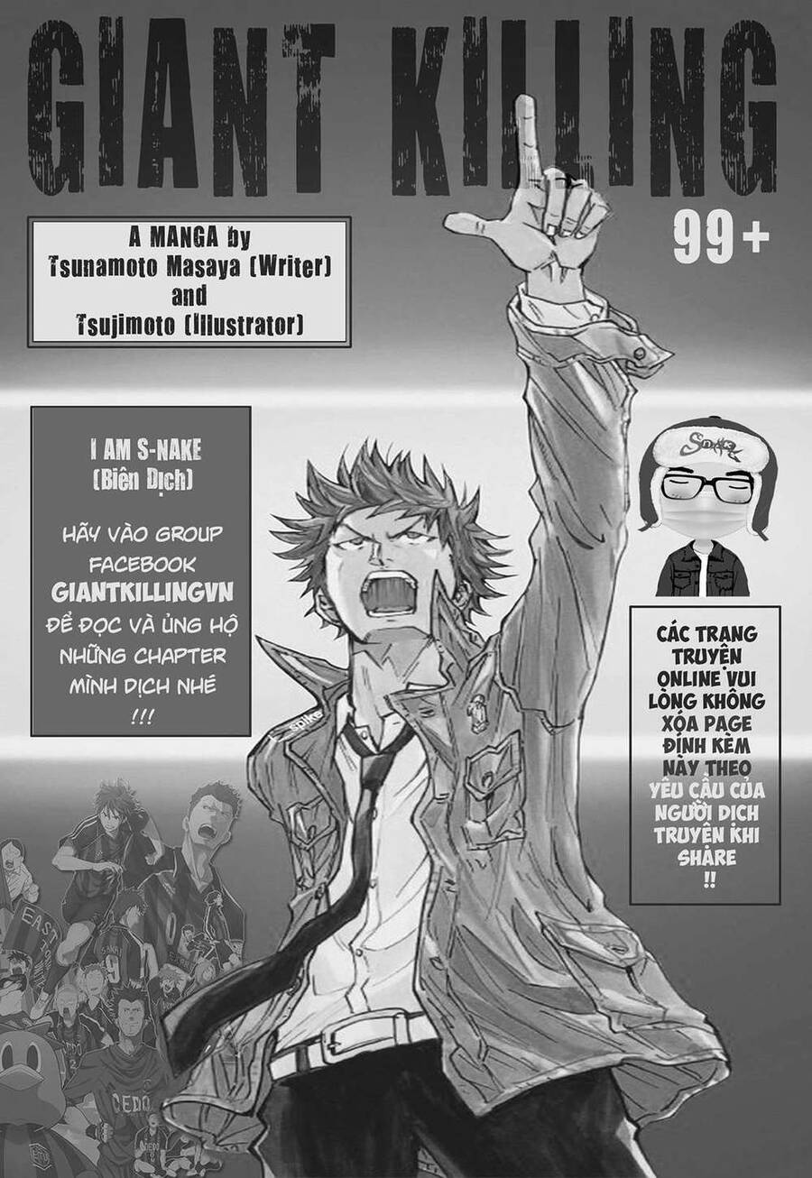 Giant Killing Chapter 282 - Trang 0