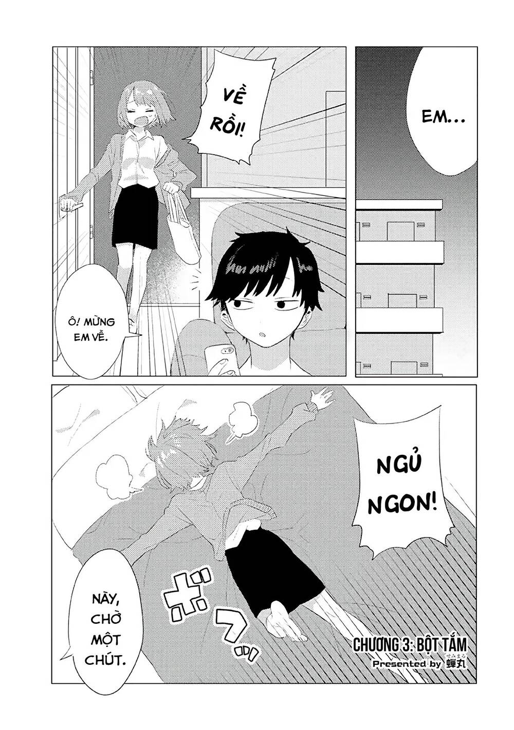 Chàng Muốn Đi Tắm Vs Nàng Không Muốn Tắm Chapter 3 - Trang 0