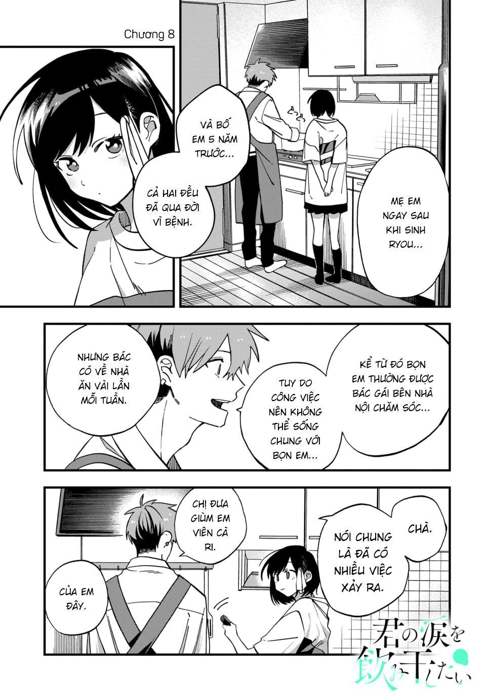 Kimi No Namida Wo Nomihoshitai Chapter 8 - Trang 0