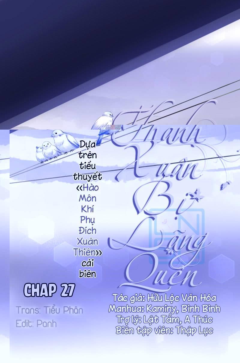 Thanh Xuân Bị Lãng Quên Chapter 27 - Trang 0