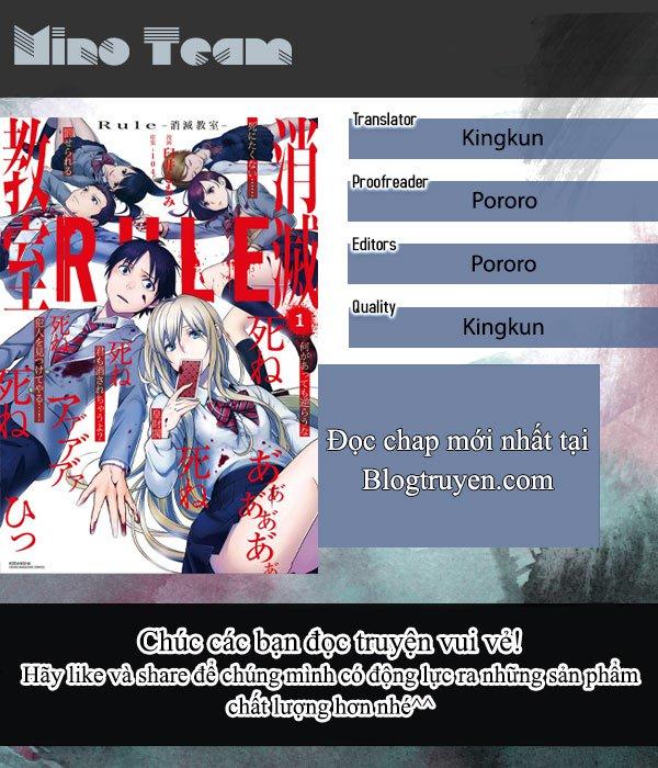 Rule - Annihilation Classroom Chapter 5 - Trang 1