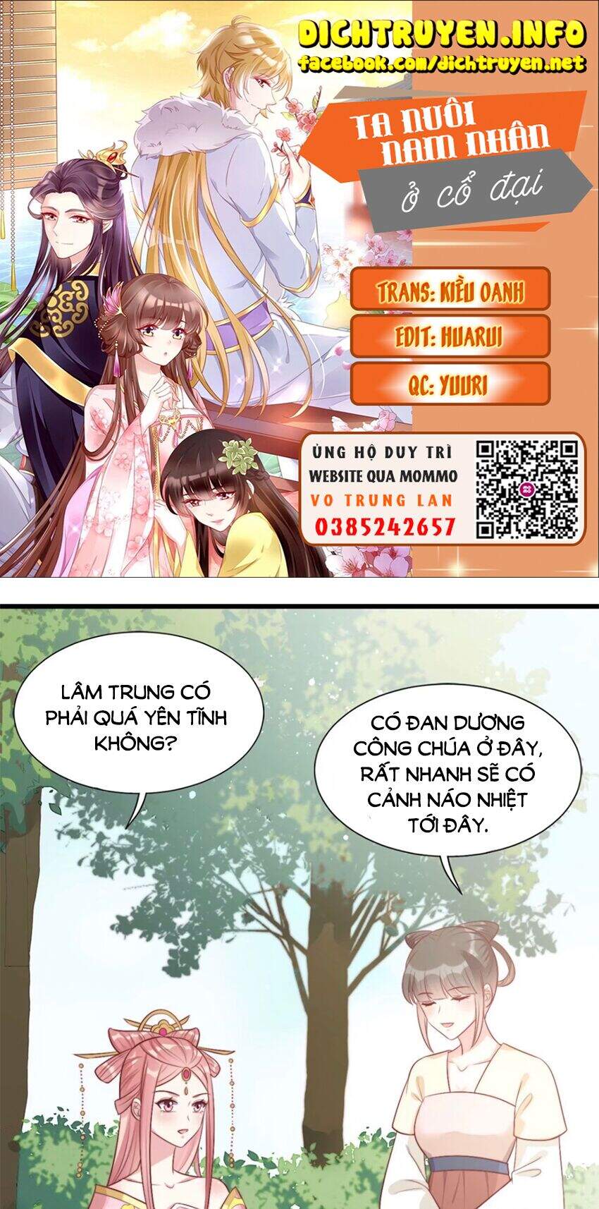 Ta Ở Cổ Đại Nuôi Nam Nhân Chapter 119 - Trang 0