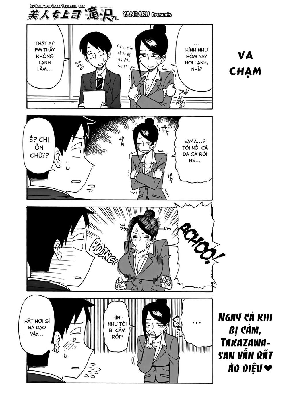 Bijin Onna Joushi Takizawa-San Chapter 4 - Trang 0