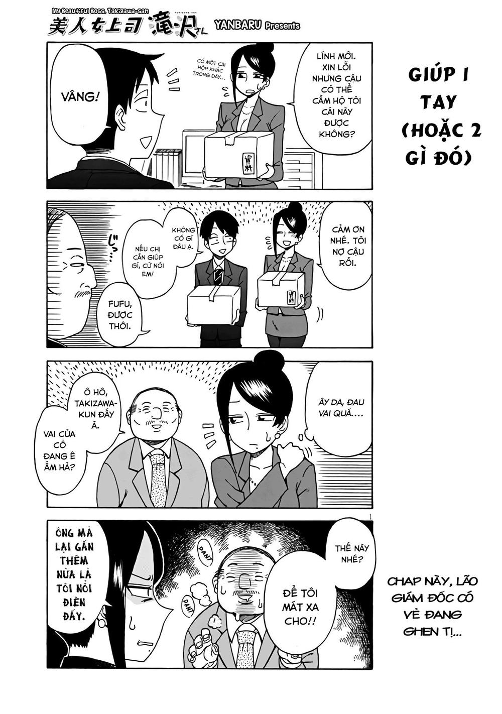 Bijin Onna Joushi Takizawa-San Chapter 3 - Trang 0