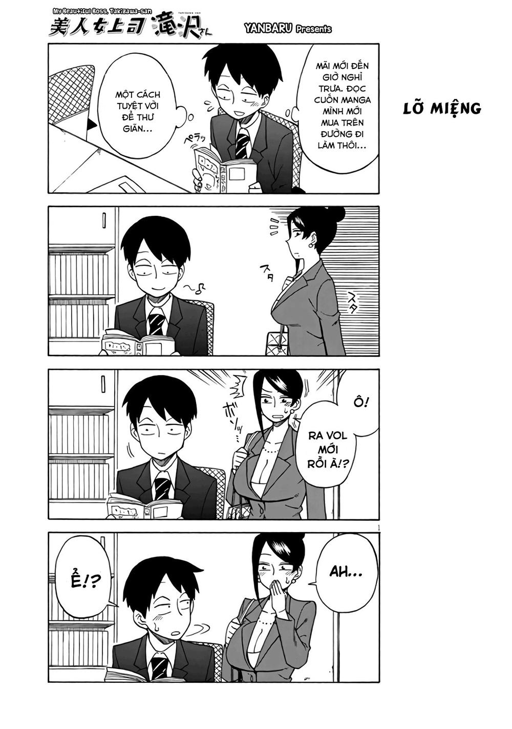 Bijin Onna Joushi Takizawa-San Chapter 7 - Trang 0
