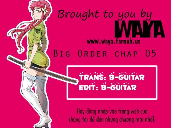 Big Order Chapter 5 - Trang 0