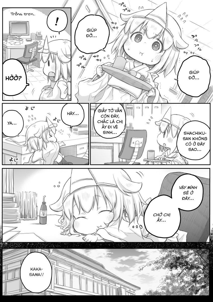Shachiku-San Wa Youjo Yuurei Ni Iyasaretai Chapter 21 - Trang 0