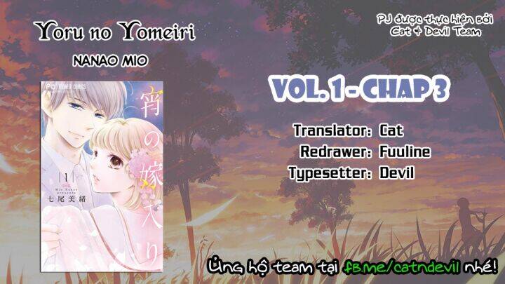 Yoru No Yomeiri Chapter 3 - Trang 0