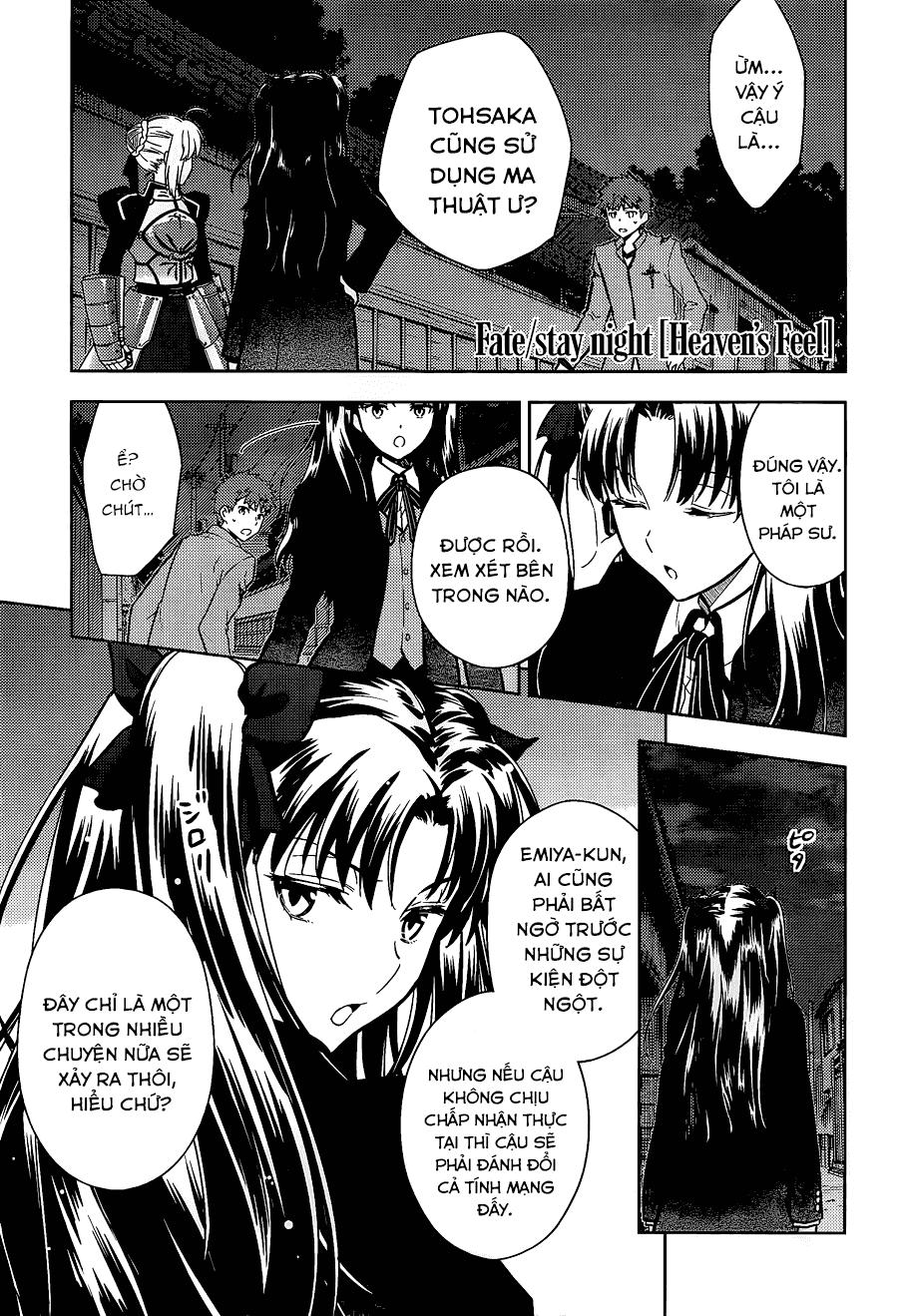 Fate/Stay Night Heaven's Feel Chapter 7 - Trang 1