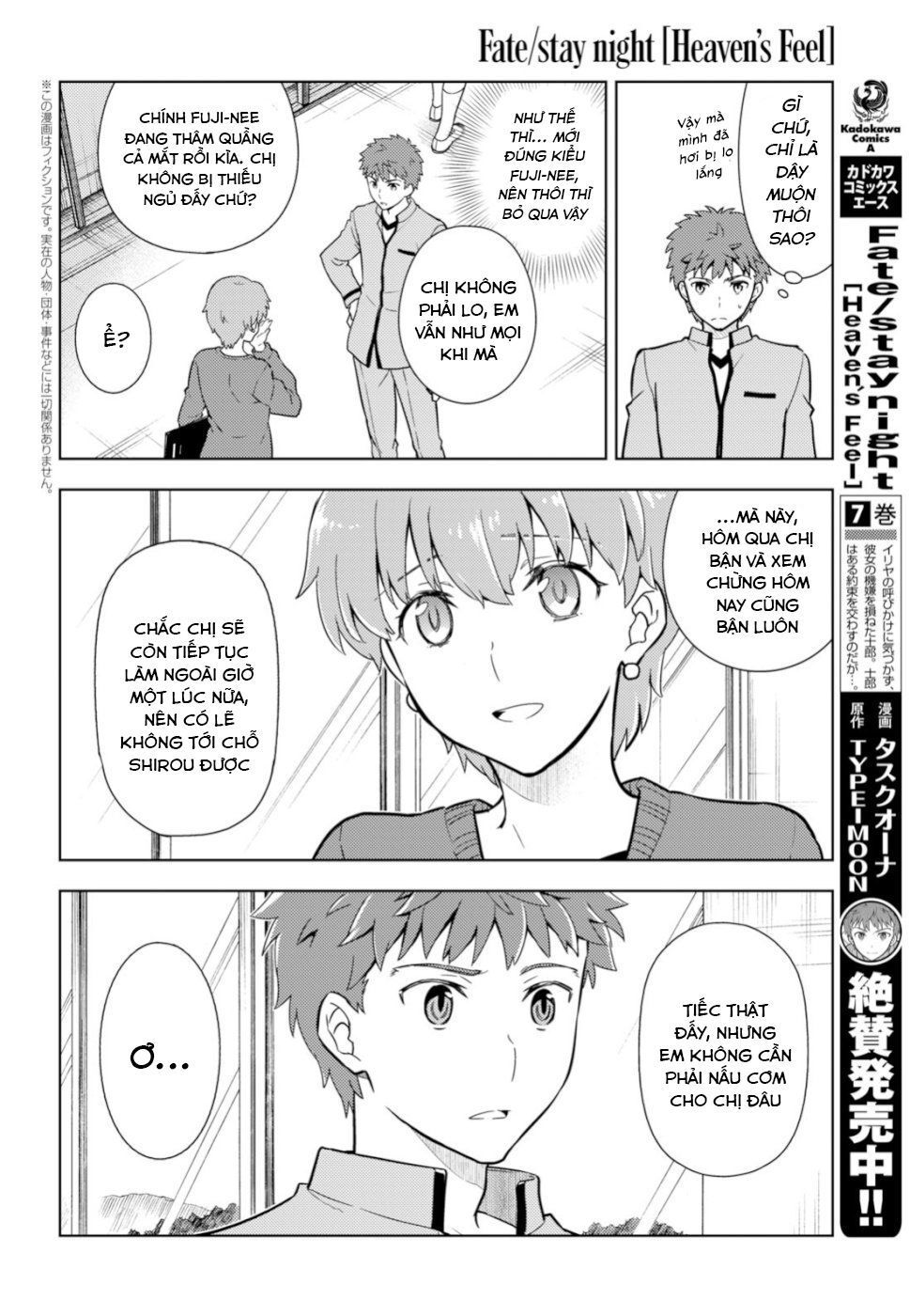 Fate/Stay Night Heaven's Feel Chapter 49 - Trang 1