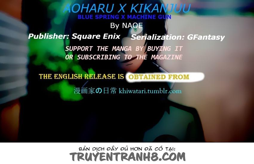 Aoharu X Kikanjuu Chapter 14 - Trang 1