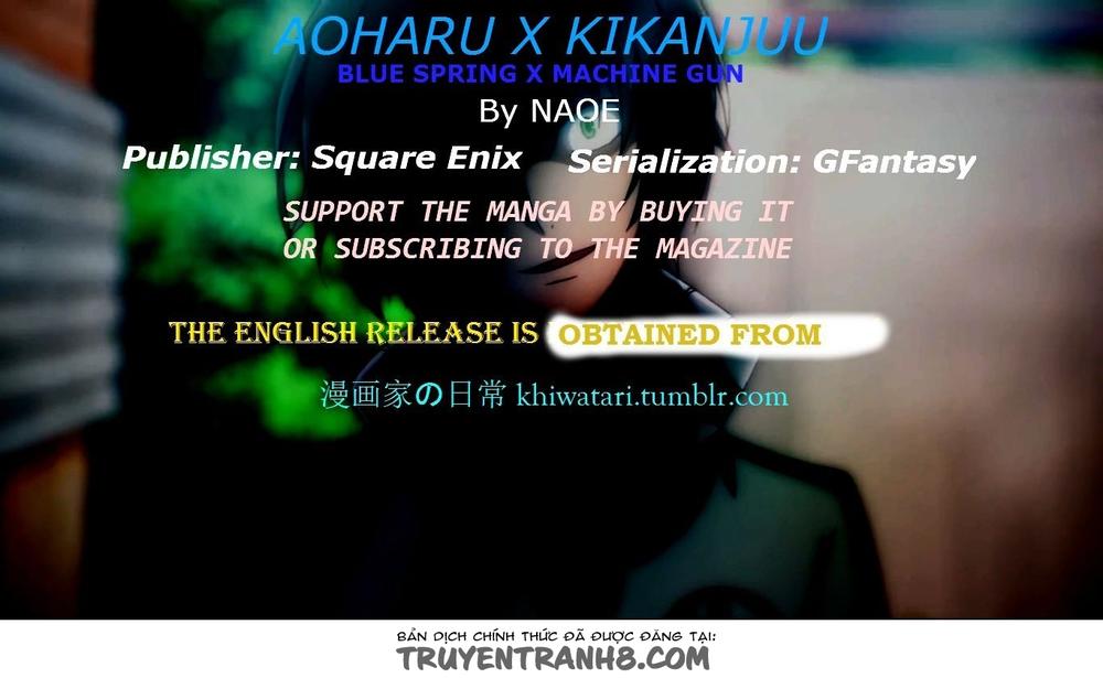 Aoharu X Kikanjuu Chapter 7 - Trang 1