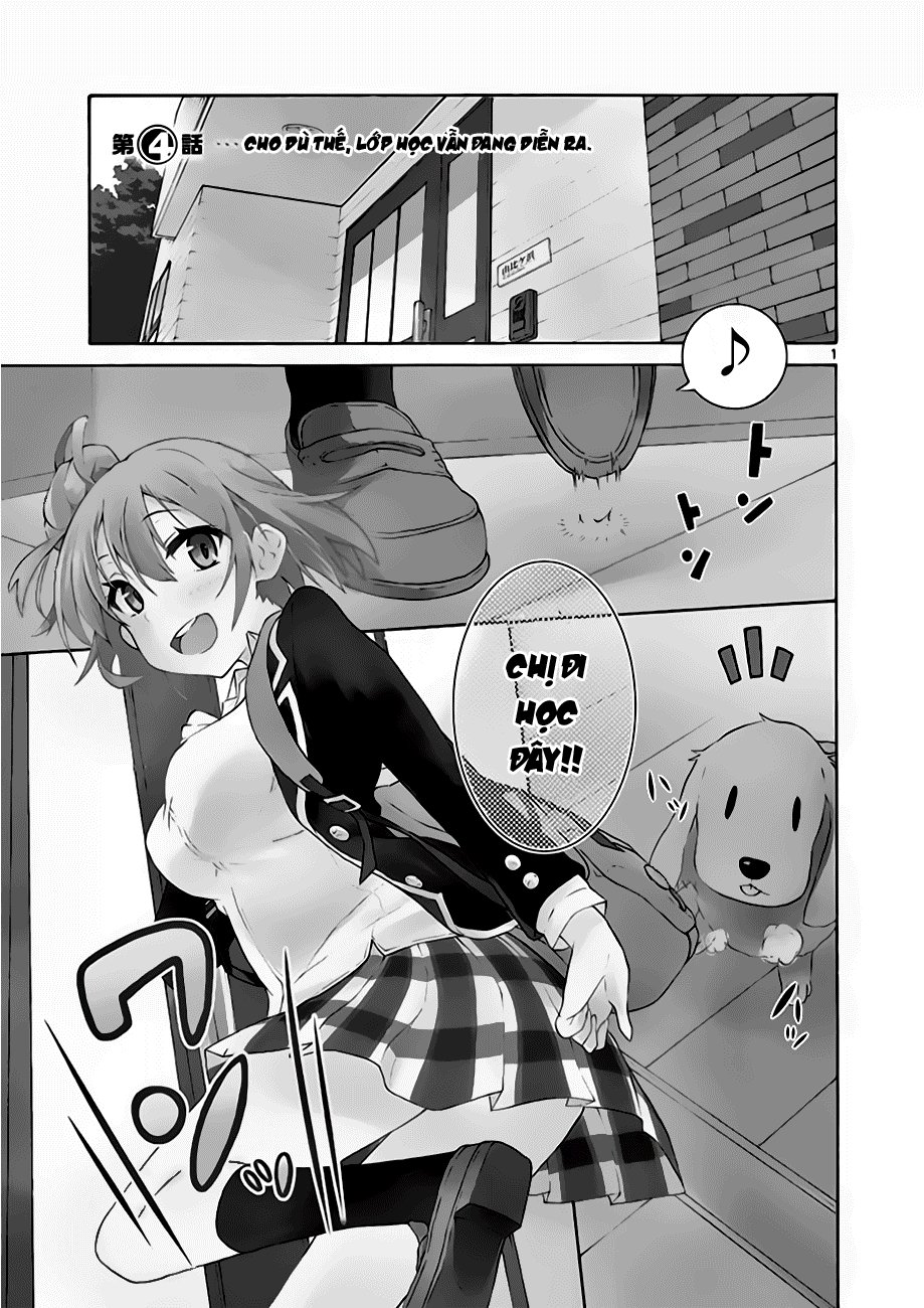 Yahari Ore No Seishun Rabukome Wa Machigatte Iru. @ Comic Chapter 4 - Trang 0