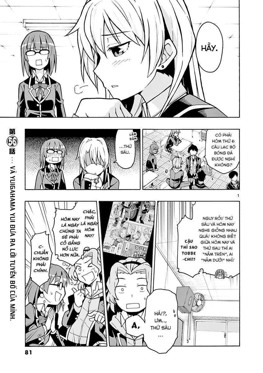 Yahari Ore No Seishun Rabukome Wa Machigatte Iru. @ Comic Chapter 56 - Trang 0