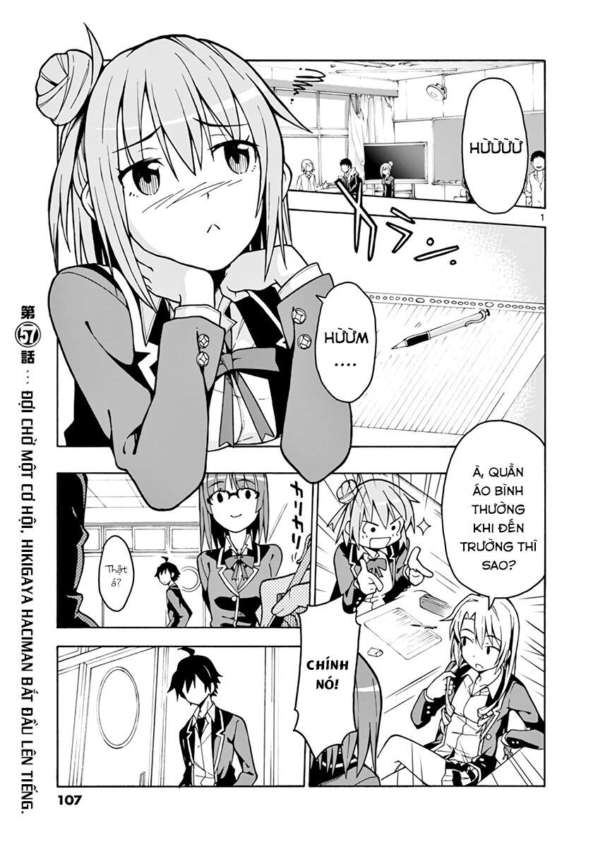 Yahari Ore No Seishun Rabukome Wa Machigatte Iru. @ Comic Chapter 57 - Trang 0