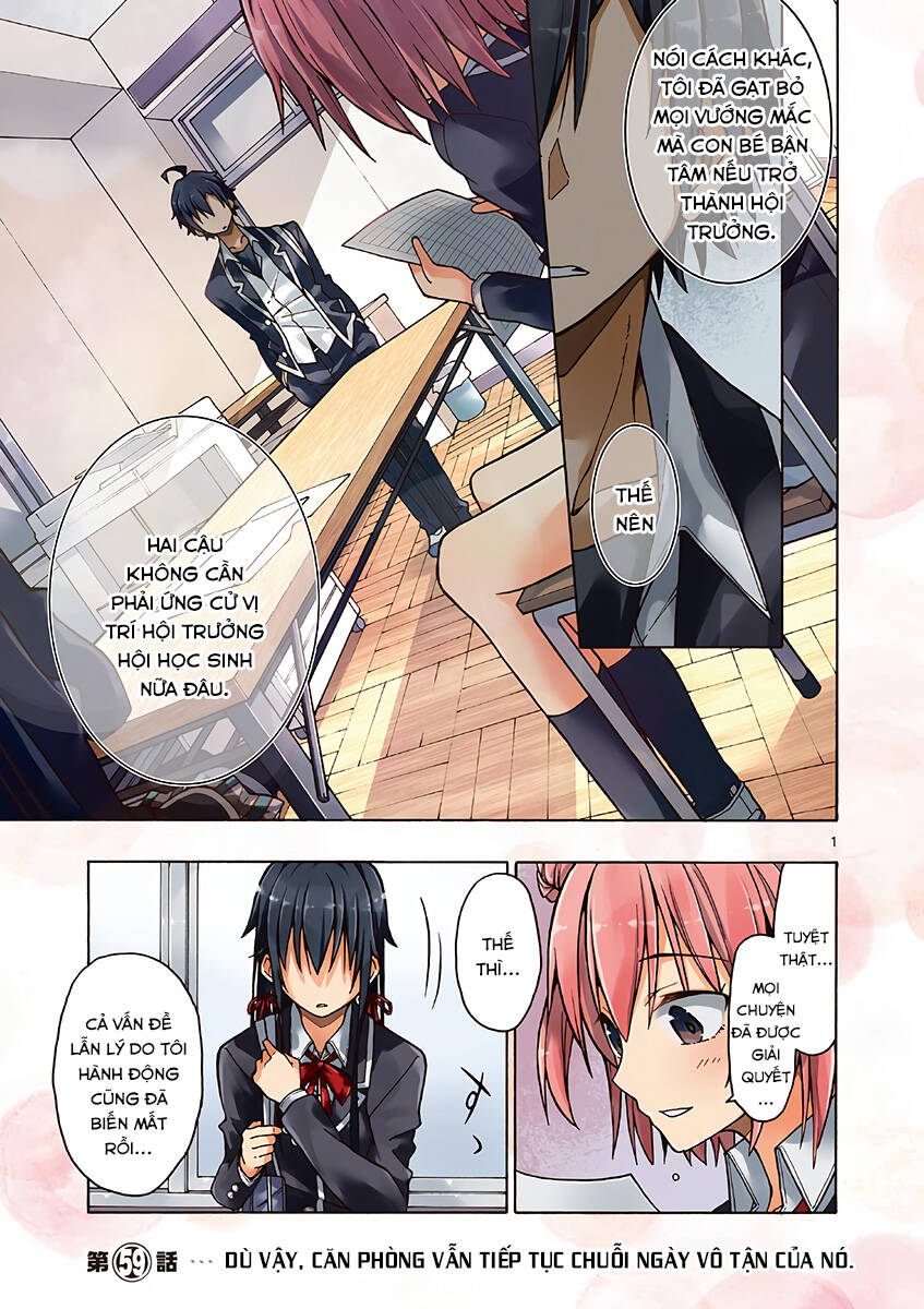 Yahari Ore No Seishun Rabukome Wa Machigatte Iru. @ Comic Chapter 59 - Trang 0