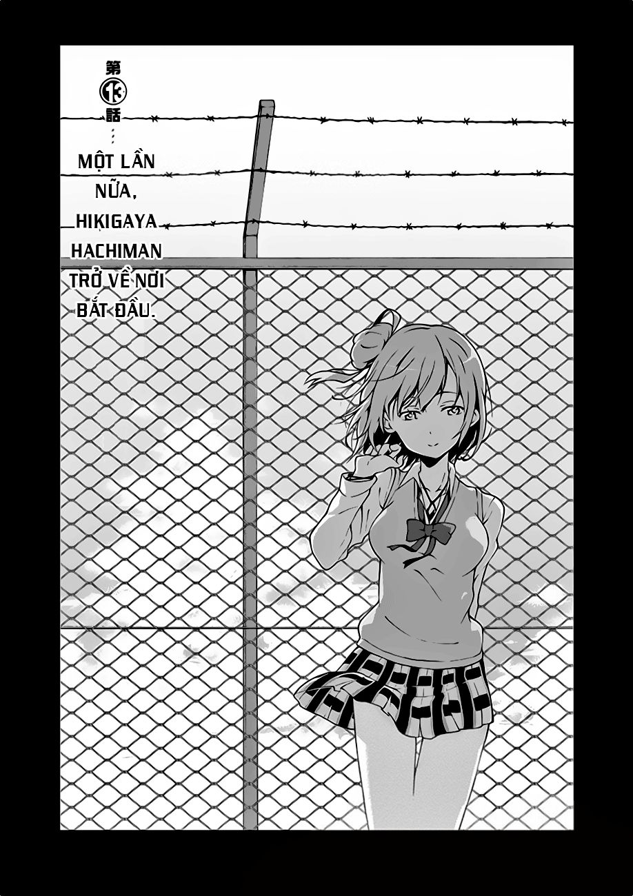 Yahari Ore No Seishun Rabukome Wa Machigatte Iru. @ Comic Chapter 13 - Trang 0