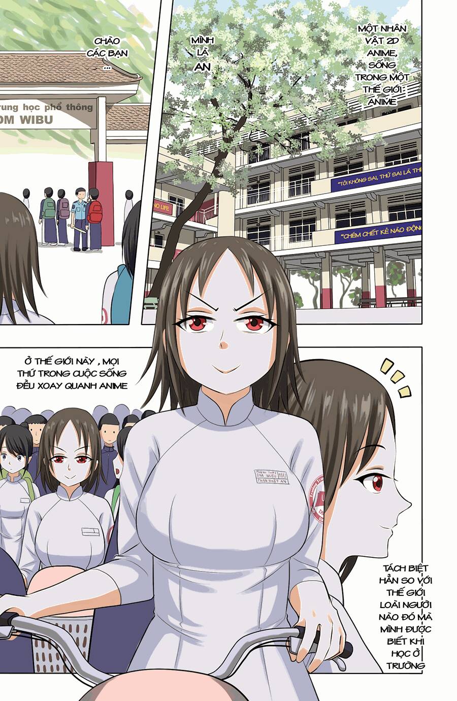 Trường Học Wibu Chapter 2 - Trang 0