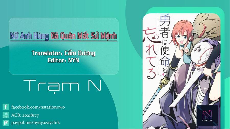 Nữ Anh Hùng Đã Quên Mất Sứ Mệnh! Chapter 4 - Trang 0