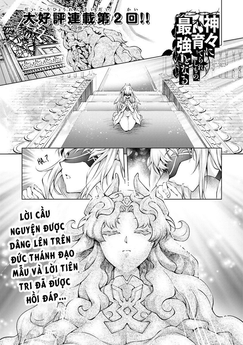 Kamigami Ni Sodaterare Shimo No, Saikyou To Naru Chapter 2.1 - Trang 0