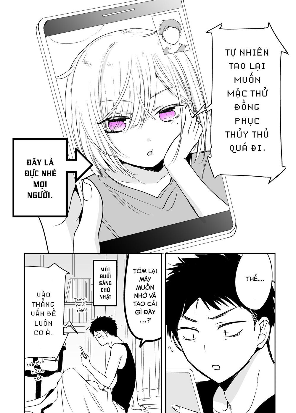 Tomodachi Ga Sukato Wa Kita Itte Itte Kita Chapter 4 - Trang 0