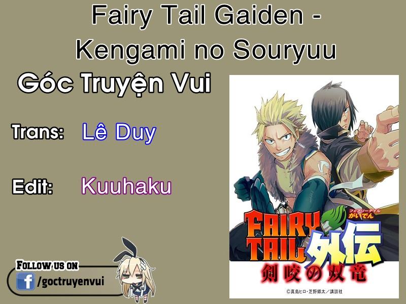 Fairy Tail Gaiden - Kengami No Souryuu Chapter 2 - Trang 1