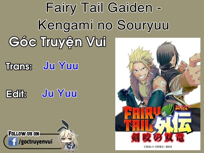 Fairy Tail Gaiden - Kengami No Souryuu Chapter 8 - Trang 1
