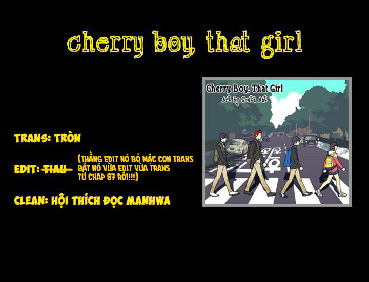 Cherry Boy, That Girl Chapter 90 - Trang 0