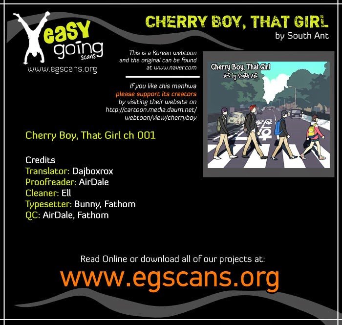 Cherry Boy, That Girl Chapter 1.1 - Trang 0