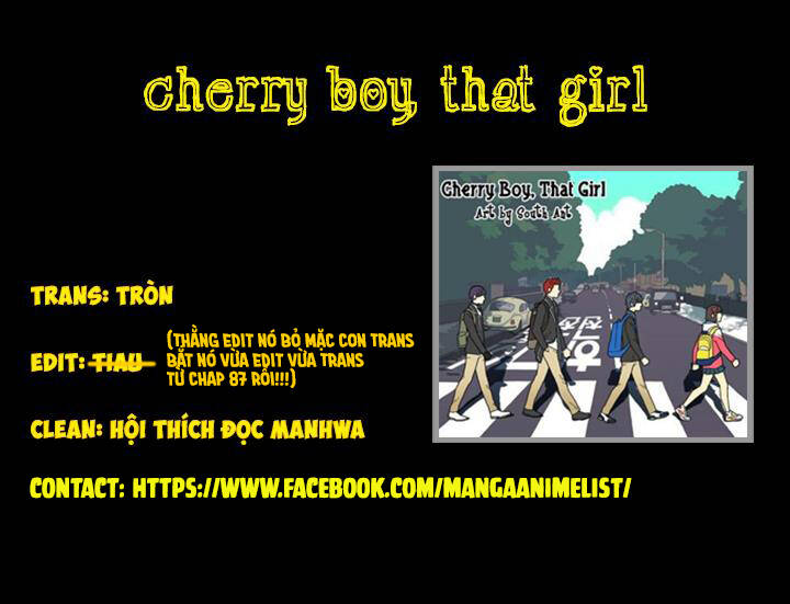 Cherry Boy, That Girl Chapter 95 - Trang 0