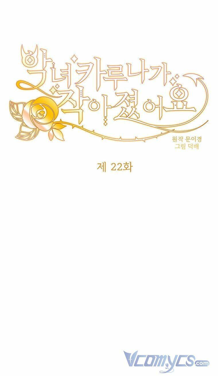 Ác Nữ Karuna Bé Lại Chapter 22 - Trang 0