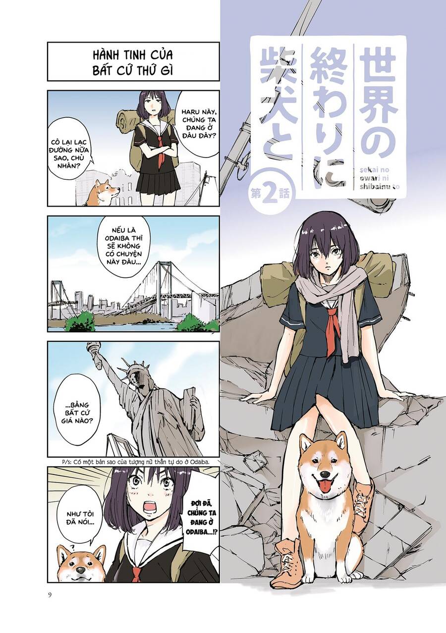 Lang Thang Miền Tận Thế Với Chú Chó Shiba Của Tôi Chapter 2 - Trang 0