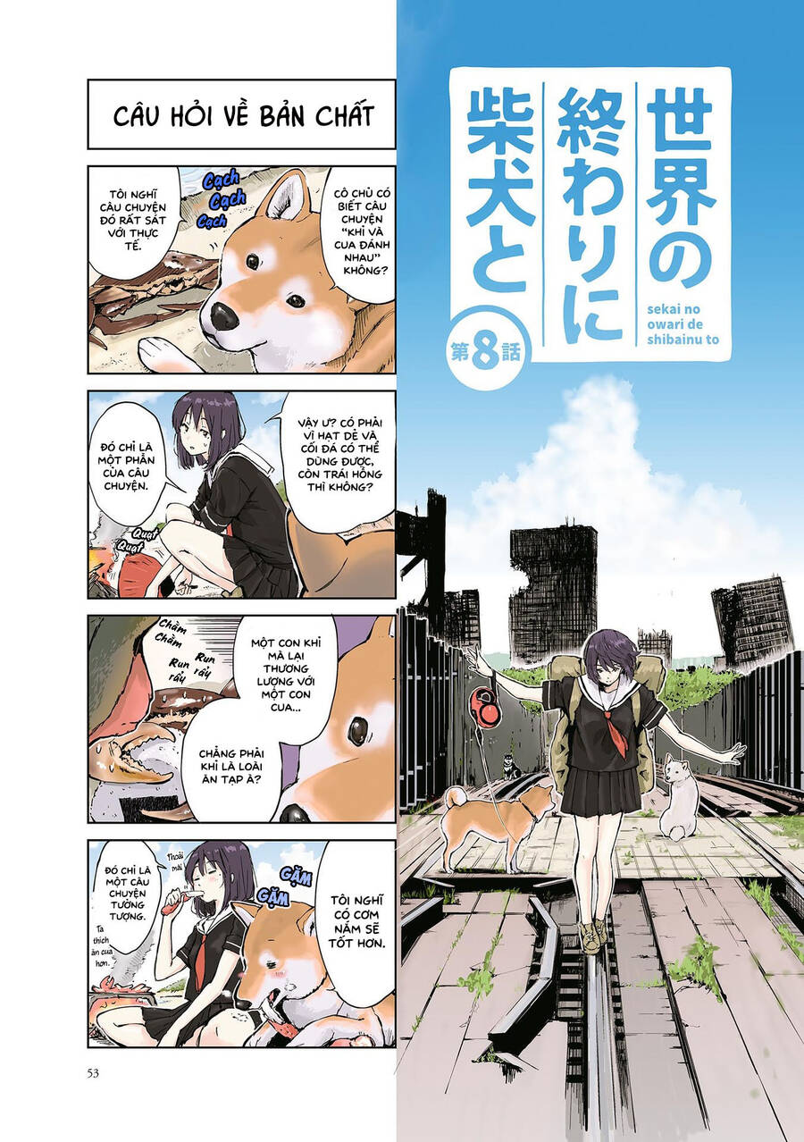 Lang Thang Miền Tận Thế Với Chú Chó Shiba Của Tôi Chapter 8 - Trang 0