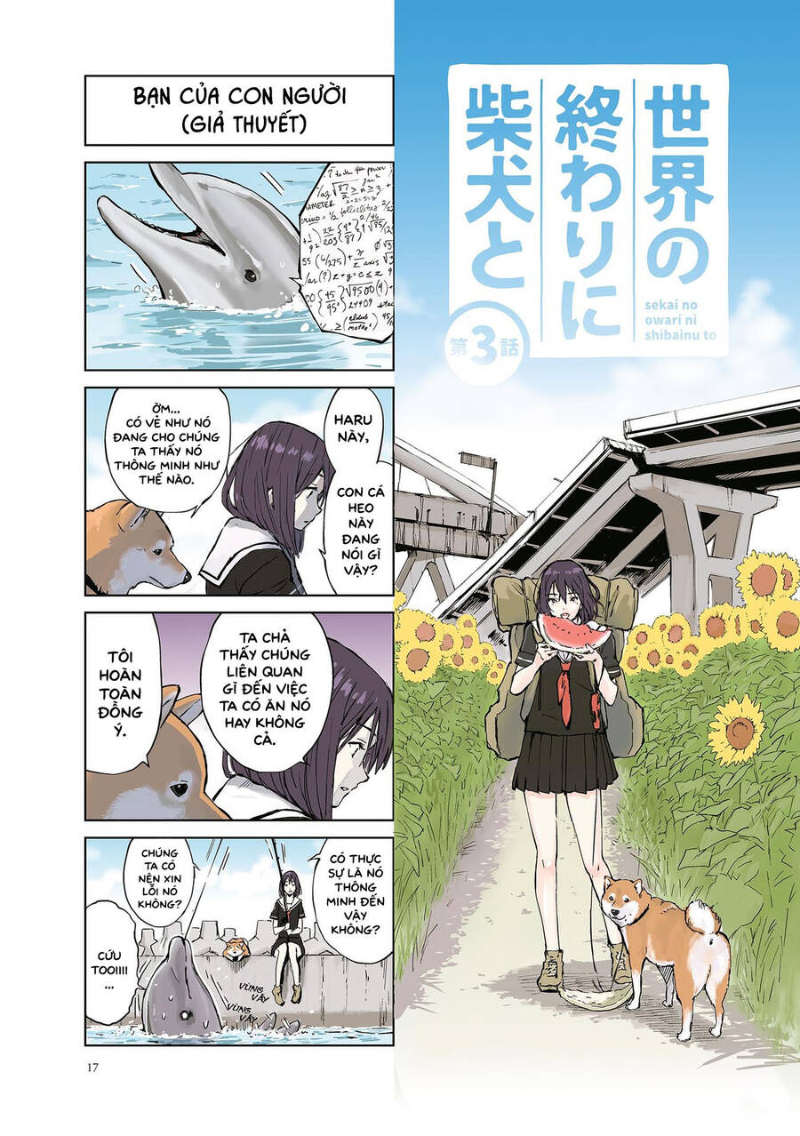 Lang Thang Miền Tận Thế Với Chú Chó Shiba Của Tôi Chapter 3 - Trang 0