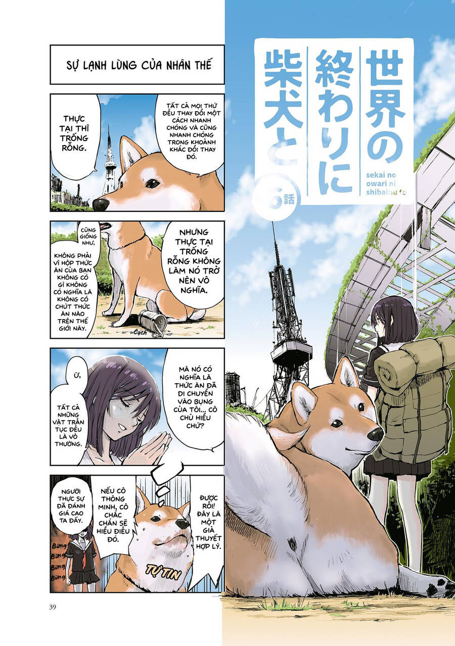Lang Thang Miền Tận Thế Với Chú Chó Shiba Của Tôi Chapter 6 - Trang 0