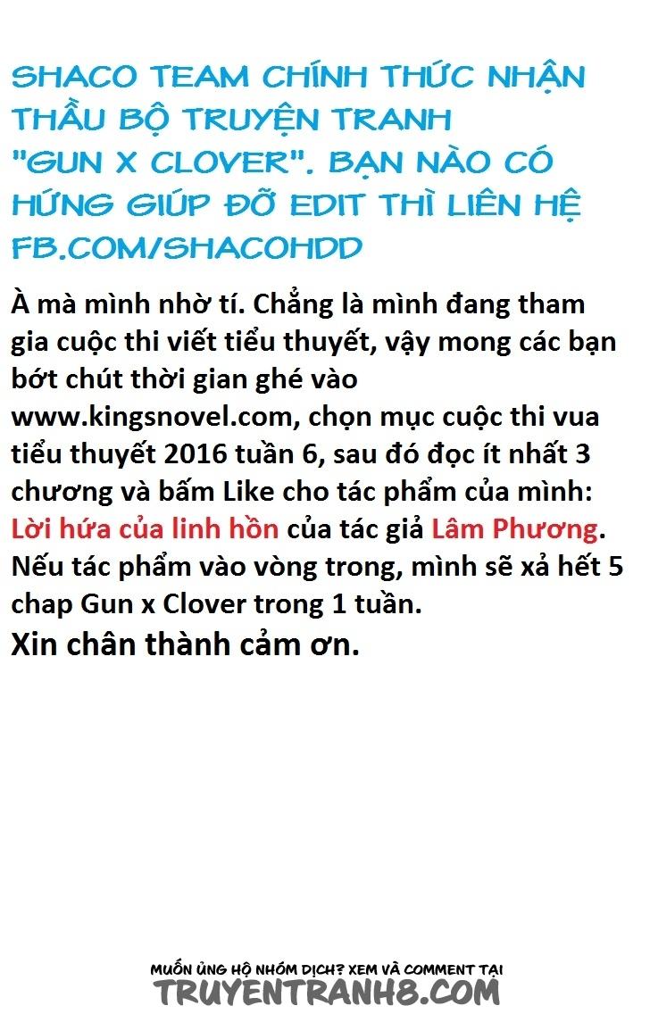 Gun X Clover Chapter 39 - Trang 0