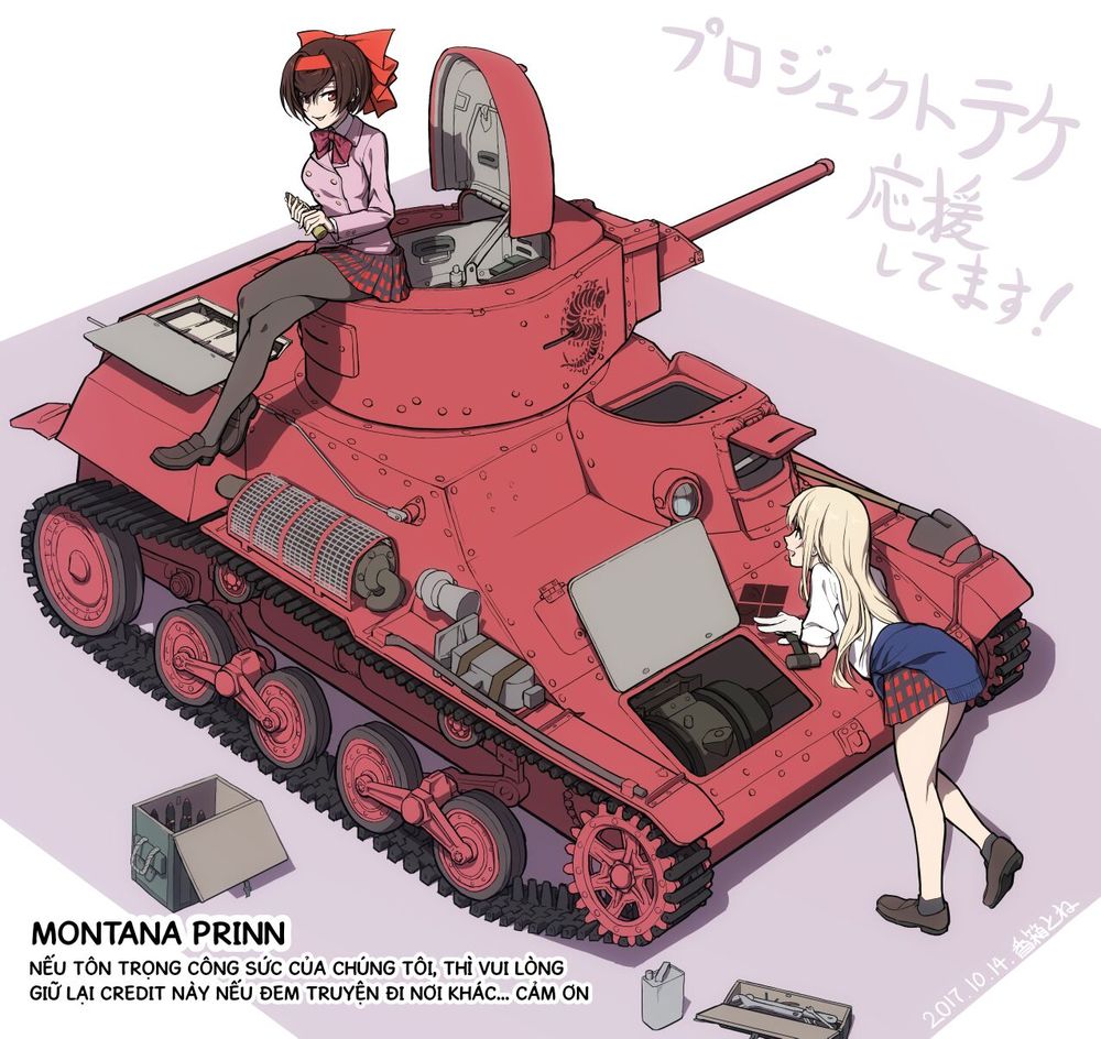 Girls Und Panzer: Ribbon No Musha Chapter 2 - Trang 0
