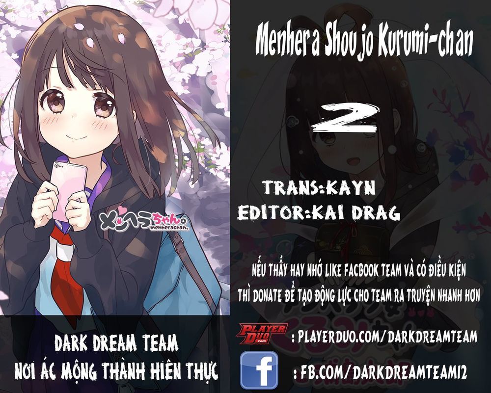 Menhera Shoujo Kurumi-Chan Chapter 2 - Trang 0