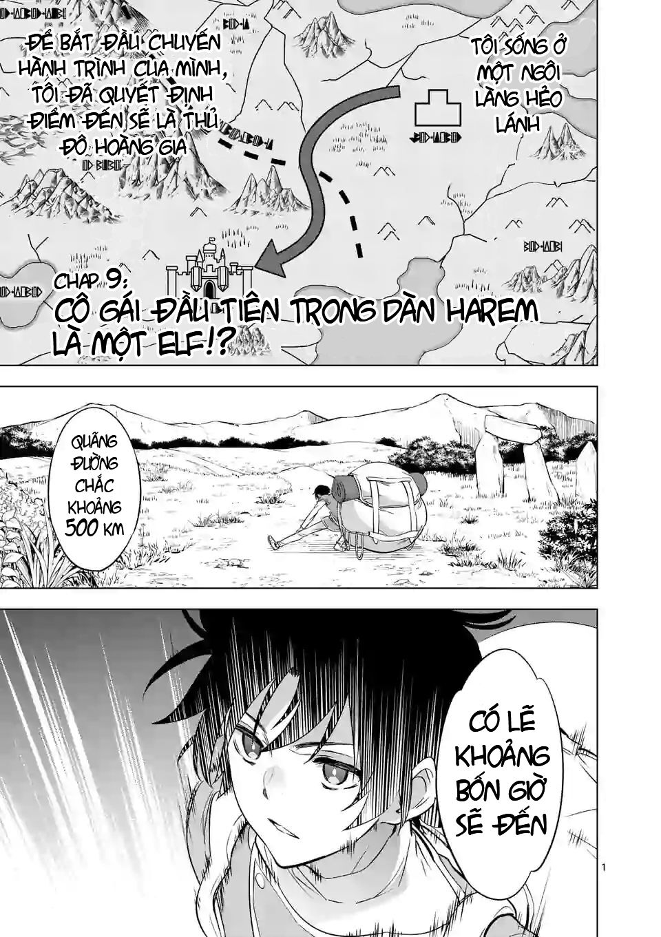 Shijou Saikyou Ouku-San No Tanoshii Tanetsuke Harem Uzukuri Chapter 9 - Trang 0