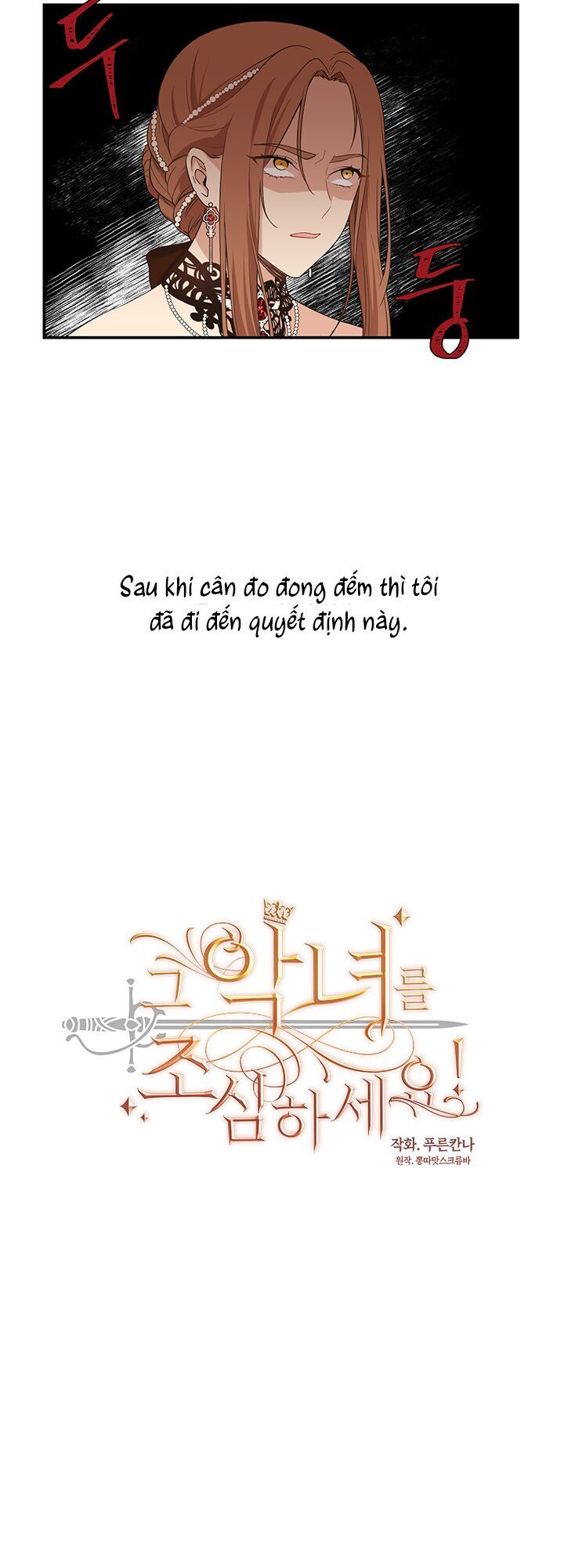 Hãy Coi Chừng Ác Nữ Chapter 6 - Trang 1