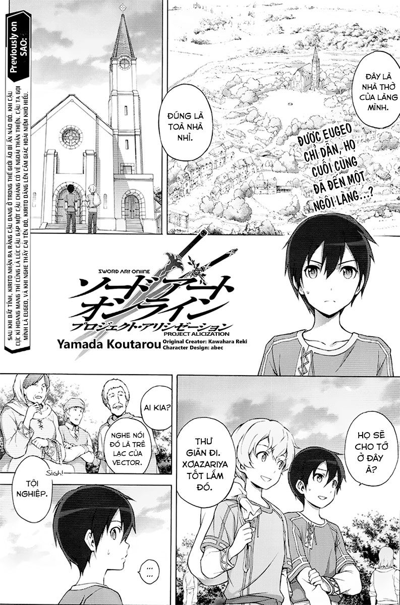 Sword Art Online - Alicization Chapter 8 - Trang 0
