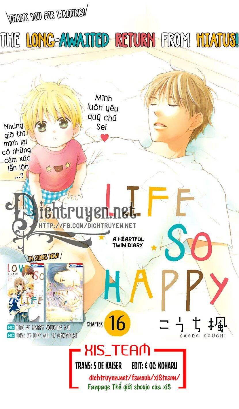 Life So Happy Chapter 16 - Trang 0