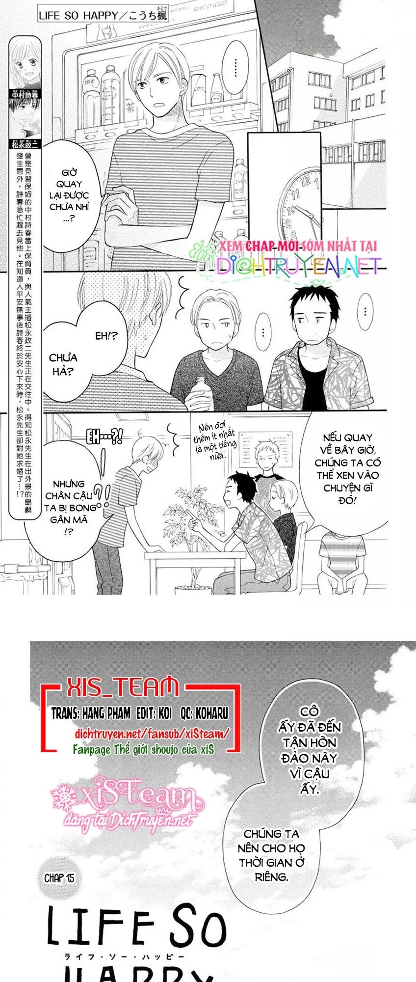 Life So Happy Chapter 15 - Trang 0