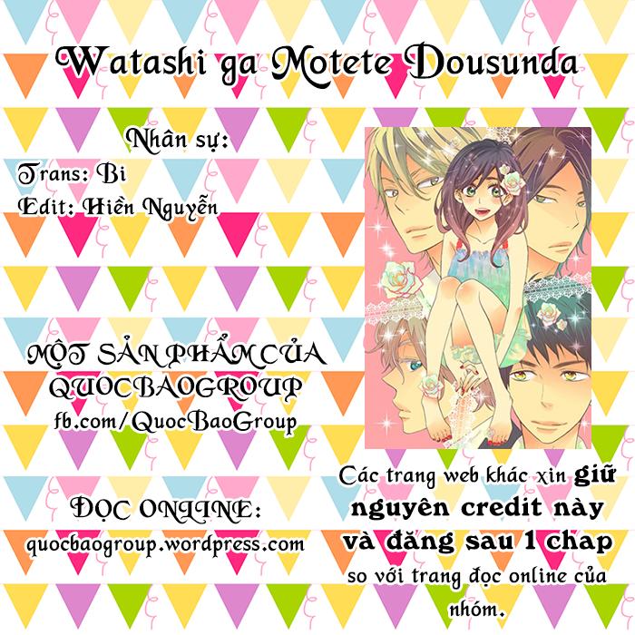 Watashi Ga Motete Dousunda Chapter 14 - Trang 0