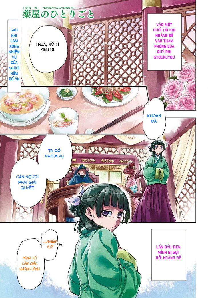 Kusuriya No Hitorigoto Chapter 5 - Trang 0