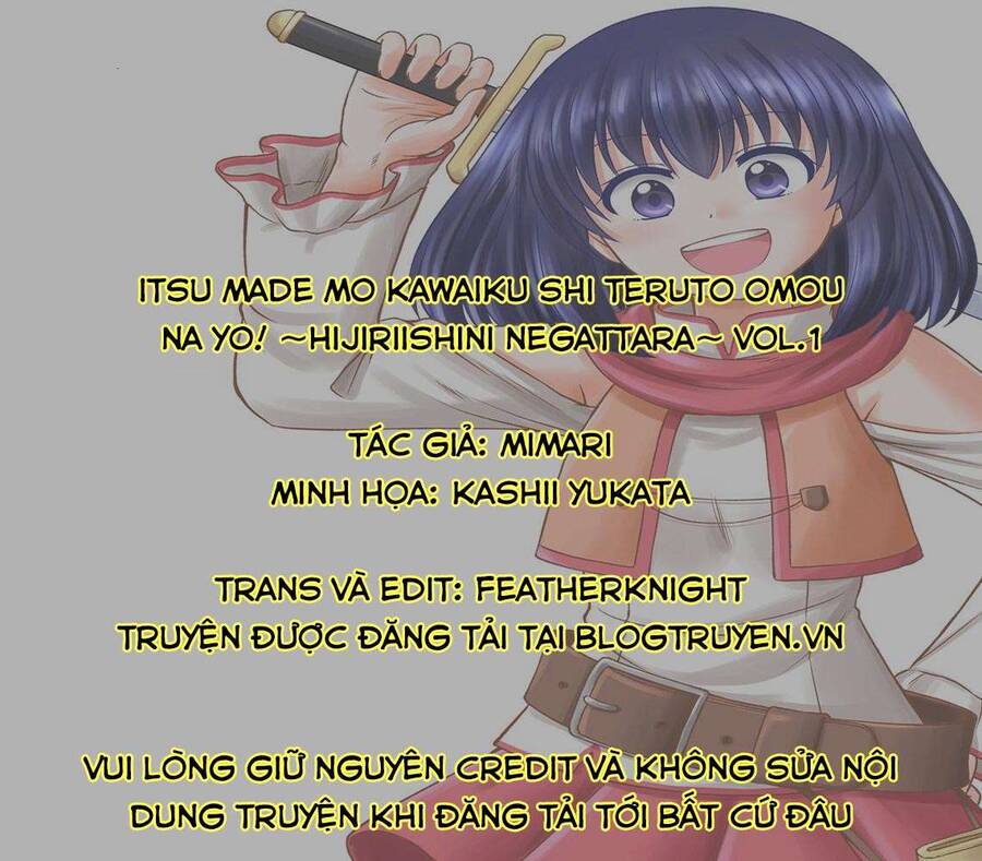 Itsu Made Mo Kawaiku Shi Teruto Omou Na Yo! ~Hijiriishini Negattara~ Chapter 1 - Trang 0