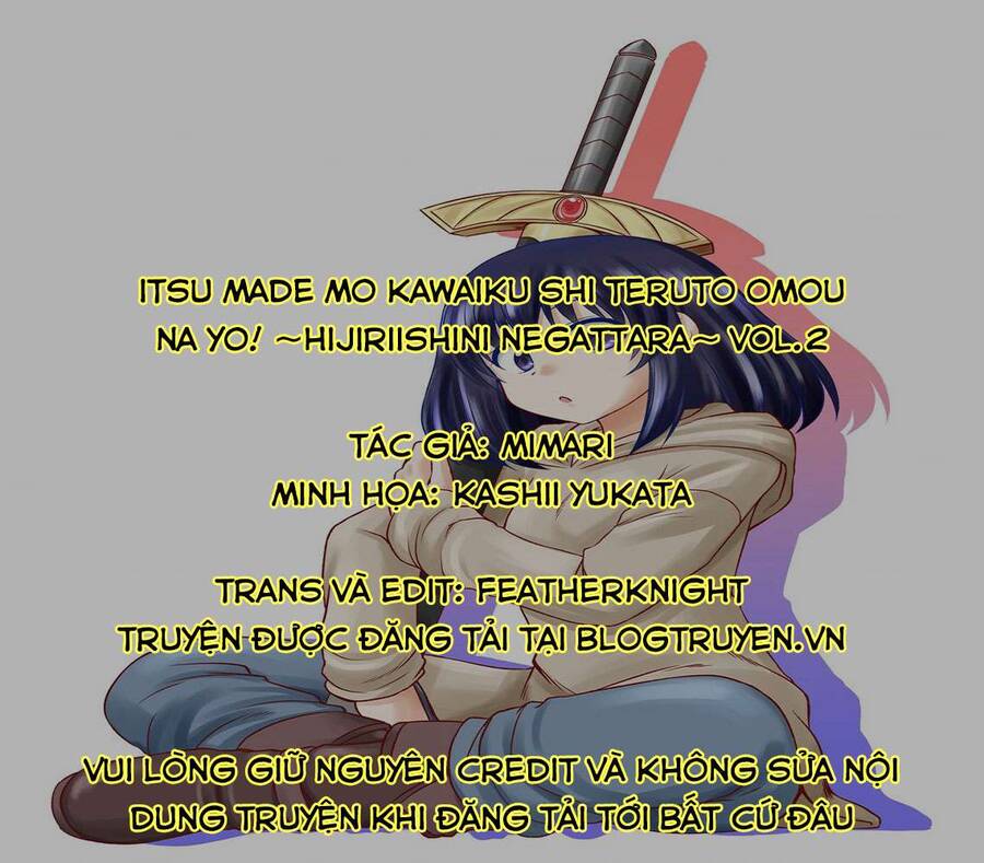 Itsu Made Mo Kawaiku Shi Teruto Omou Na Yo! ~Hijiriishini Negattara~ Chapter 2 - Trang 0