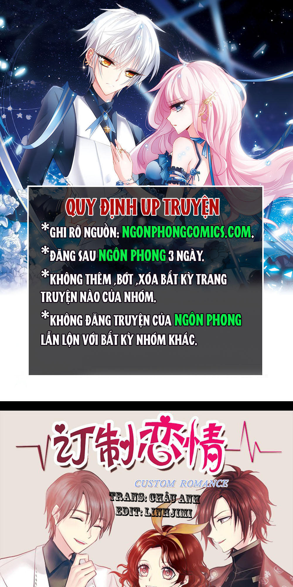 Định Chế Tình Yêu Chapter 9 - Trang 0